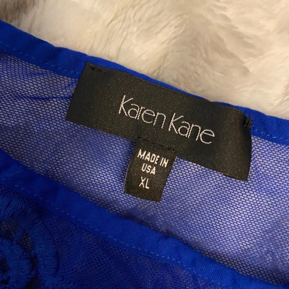 Karen Kane Lace Embroidered Tank Top - Picture 3 of 3